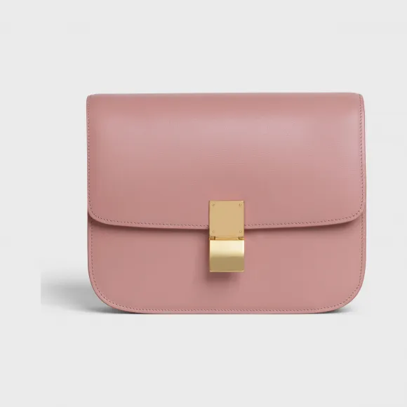 思琳/Celine 女士 Classic 中号抛光小牛皮手袋 189173DLS.24RS