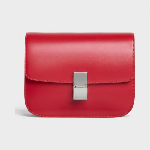 思琳/Celine 女士 Classic中号抛光小牛皮手袋 189173DLS.27ED