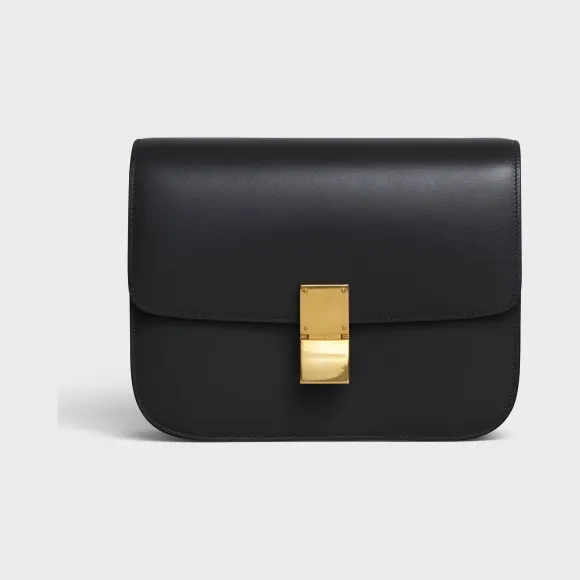 思琳/Celine 女士 Classic中号抛光小牛皮手袋 189173DLS.38NO