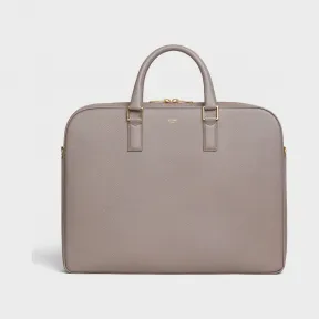 思琳/Celine 男士 中号粒面小牛皮公文包 190423BO6.10BL