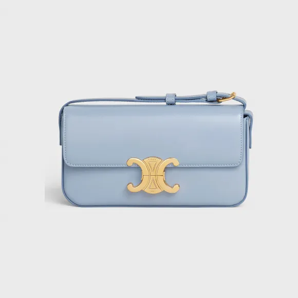 思琳/Celine Triomphe 亮泽牛皮革肩背包 194143BF4.07AU