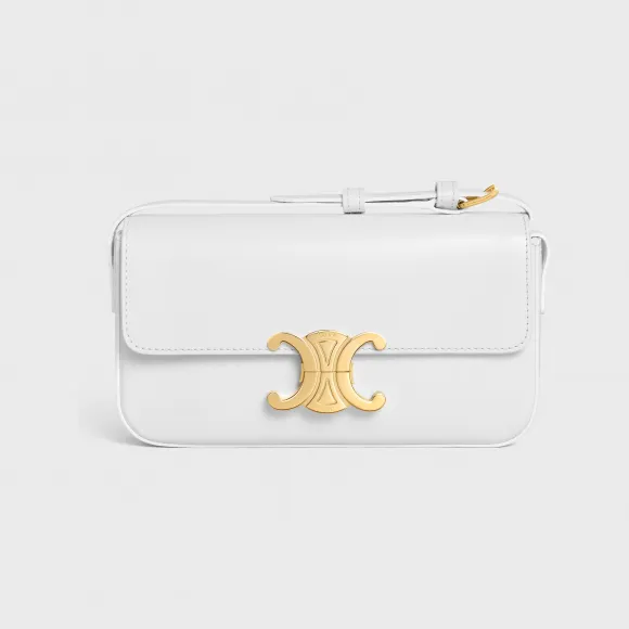 思琳/Celine TRIOMPHE亮面牛皮革肩背包 194143BF4.38NO