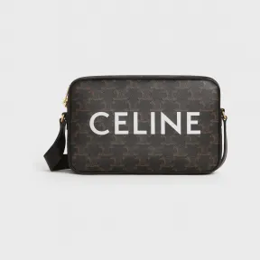 思琳/Celine 中号CELINE印花和标志印花邮差包 194502BZK.04LE