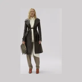 思琳/Celine  人造丝斜纹布不对称衬衫 20CW47594.01OW