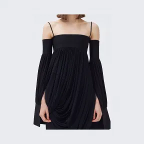 思琳/Celine  轻薄绉绸平纹紧身上衣 20DH6426A.38NO