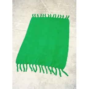 思琳/Celine  羊毛马海毛混纺素色毛毯 24P43386B.30GN