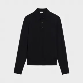 思琳/Celine 男士 经典美利奴羊毛Polo衫 2A110395D.38NO