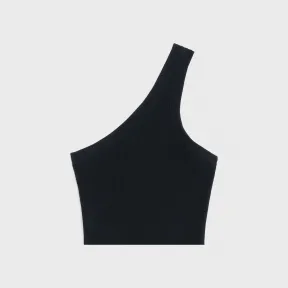 思琳/Celine 女士 细罗纹羊毛「TRIOMPHE」连身衣 - 黝黑色 2A24T237P.38NO