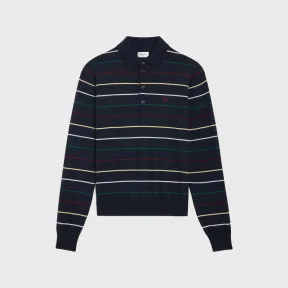 思琳/Celine TRIOMPHE细羊毛条纹POLO衫 2ADC7276W.07MX