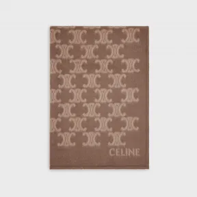 思琳/Celine 女士 交织字母羊毛毛毯 2AFA2463U.02CE.TU