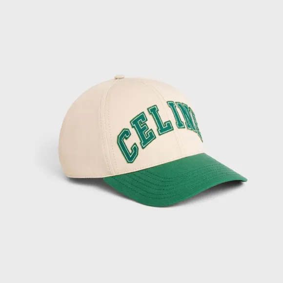 思琳/Celine 男士 棉质学院风棒球帽 2AK04969P.01EG.L