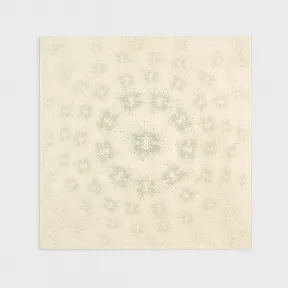 思琳/Celine TRIOMPHE EXPLOSION斜纹桑蚕丝方巾 2AW90231Y.07GU