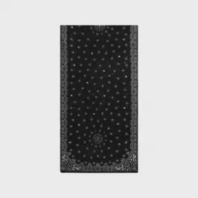 思琳/Celine 山羊绒薄纱碎花披肩 2AWF0324V.02ZK