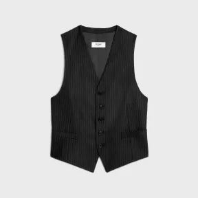 思琳/Celine 条纹法兰绒马甲 2I079901E.38AW