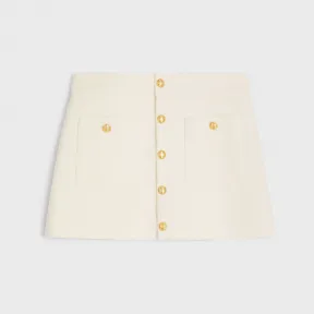 思琳/Celine 女士 花呢迷你秋千裙 2J638371R.01RD.34