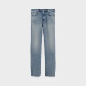 思琳/Celine 男士 毛边修身牛仔裤 2N103635E.07VS