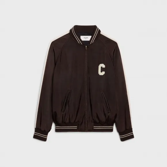 思琳/Celine 学院风格SOUVENIR缎面运动服 2V83G164I.19BR.34