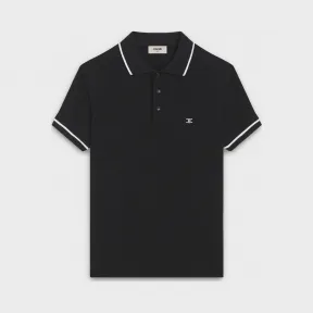 思琳/Celine 男士 棉质网眼“triomphe”标志经典polo衫 2X136043F.38AW