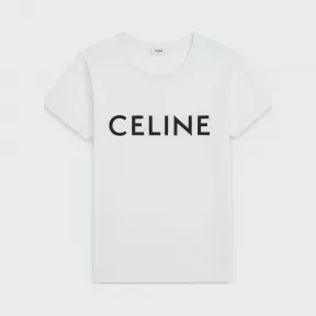 思琳/Celine 女士 CELINE印花平纹针织圆领经典T恤衫 2X314916G.01OB
