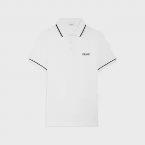 思琳/Celine 棉质提花经典POLO衫 2X68E043F.01OB