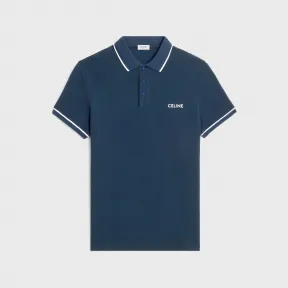 思琳/Celine 男士 棉质提花经典POLO衫 2X68E043F.01OB.L