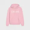 思琳/Celine 棉质抓绒宽松连帽衫 2Y369670Q.25BP