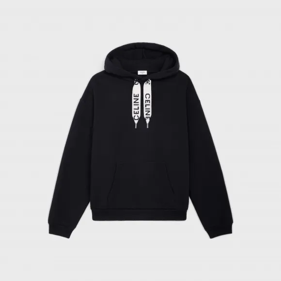 思琳/Celine 棉质抓绒宽松连帽卫衣 2Y468670Q.38NO.L