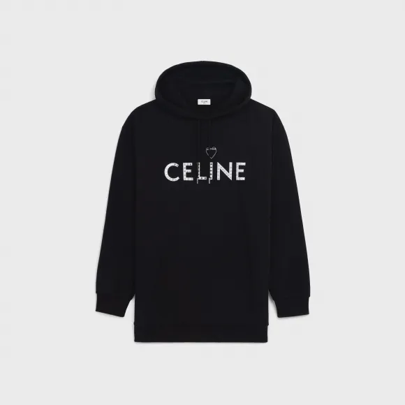思琳/Celine 艺术家印花棉质抓绒连帽衫 2Y701670Q.38AW.L