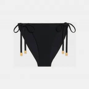 思琳/Celine 女士 哑光平织布TRIOMPHE内裤 - 黝黑色 2Z082152C.38NO