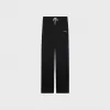 思琳/Celine 女士 双面平织布慢跑裤 - 黝黑色 / 纯白色 2Z137121O.38AW