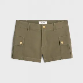 思琳/Celine 女士 平纹棉质迷你工装裤 2Z426177R.02KK.34