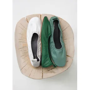 思琳/Celine  Ballerina浅森林绿小羊皮软底平底鞋 319003ABSC.31LF