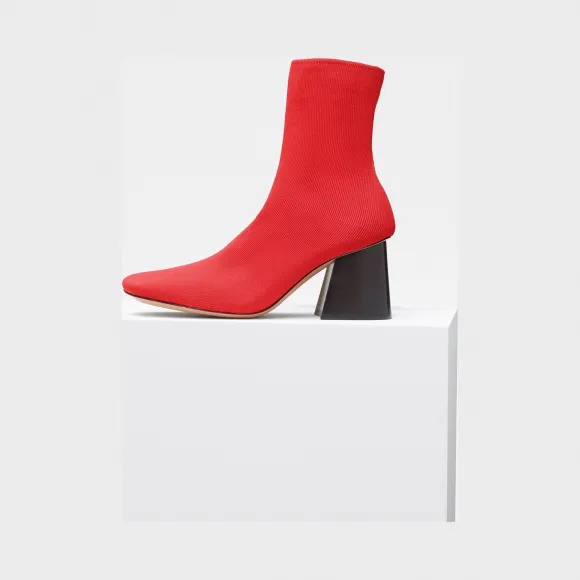 思琳/Celine  Soft Ballerina针织袜及踝靴 319182MBSC.27BR