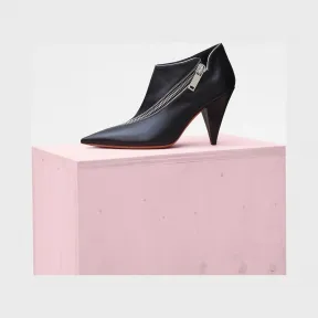 思琳/Celine  Zipped Nappa小羊皮拉链及踝靴 322053NZPC.38NO