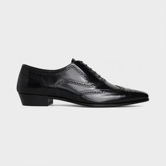 思琳/Celine 男士 CELINE Jacno 抛光小牛皮牛津鞋 327803001C.38NO