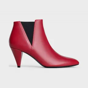 思琳/Celine 女士 CELINE Triangle Heel 小山羊皮切尔西及踝靴 332943010C.27RQ