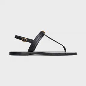 思琳/Celine 女士 CELINE Triomphe 小牛皮人字拖鞋 333103169C.38NO