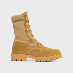 思琳/Celine 女士 CELINE 户外系带靴 / 麂皮小牛皮和尼龙棕褐色 343727002C.04LU