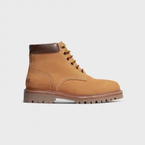 思琳/Celine CELINE KURT 绒面牛皮革和牛皮革高帮系带靴 344973584C.18LA.35