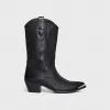 思琳/Celine CELINE WESTERN金属鞋头牛皮革高筒靴 346803492C.38NO.39