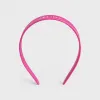 思琳/Celine 女士 醋酸纤维Celine Monochroms Celine头箍 - Flash Pink / Off White 46Y376CLA.24FO