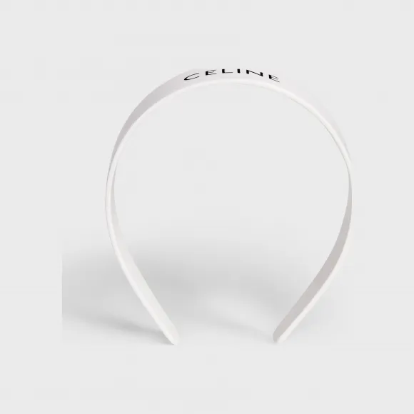 思琳/Celine CELINE Monochroms醋酸酯CELINE字样头带 46Y376CLA.38OW