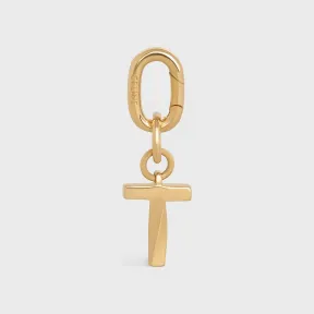 思琳/Celine 黄铜T字坠饰 49H076BRA.35OR