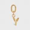 思琳/Celine 黄铜Y字坠饰 49H126BRA.35OR