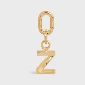 思琳/Celine 黄铜Z字坠饰 49H136BRA.35OR
