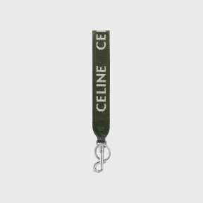 思琳/Celine CELINE印花织物CELINE饰带钥匙环 49I272DMV.15KK