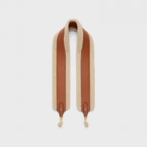 思琳/Celine 羊毛革和牛皮革长肩带 49S033AEQ.02NT