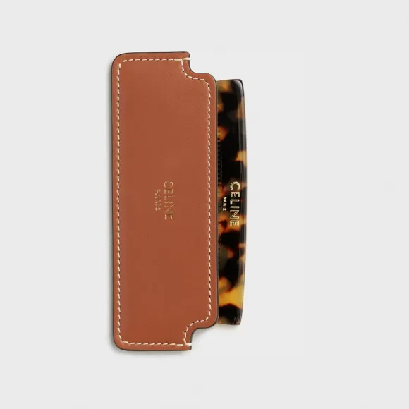 思琳/Celine 男士 牛皮革胡须梳 4M0183AAY.04LU