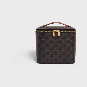 思琳/Celine 标志印花牛皮革方形化妆箱 4M0942CZJ.01BC