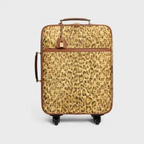 思琳/Celine 小号豹纹印花标志印花牛皮革行李箱 4M1972AMN.19LE